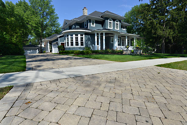 Permeable Paver Driveway in Middleton, WI